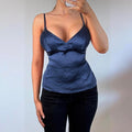 Blue cami top