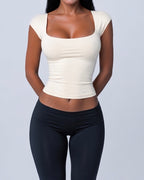ARIADNE IVORY CORSET TOP