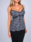 Vintage morgan purple cami top