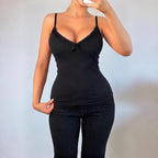 VINTAGE black  cami vest top