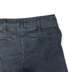 VINTAGE grey mid rise flared jeans