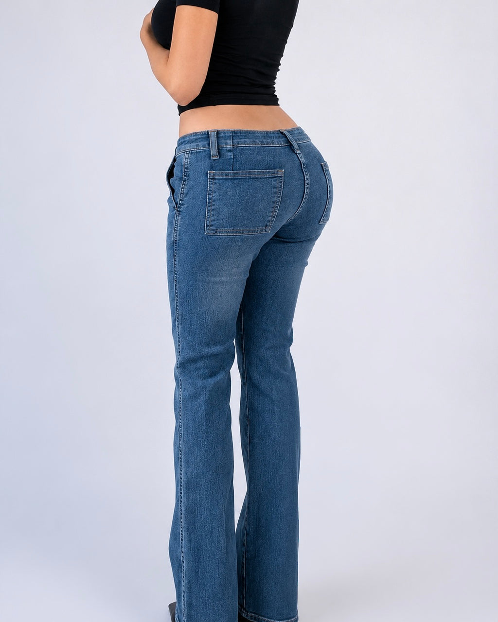 Vintage Miss Sixty Light blue flared jeans low rise
