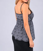 Vintage morgan purple cami top