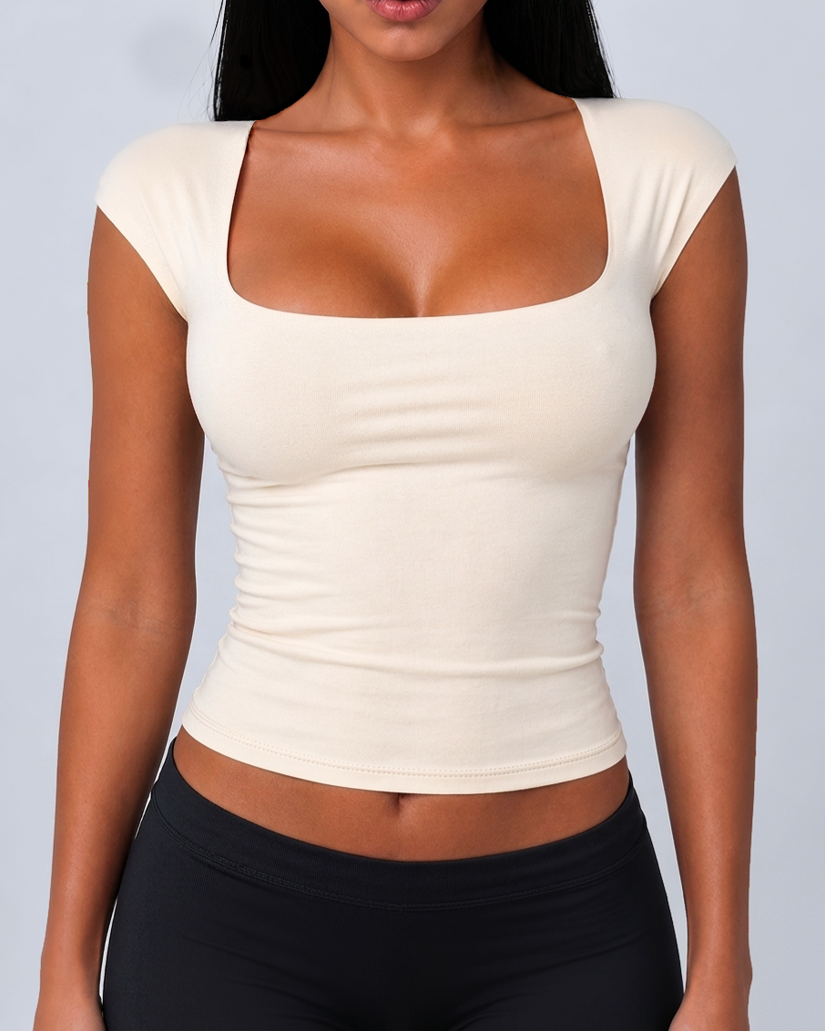 ARIADNE IVORY CORSET TOP