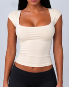 ARIADNE IVORY CORSET TOP