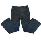 VINTAGE grey mid rise flared jeans