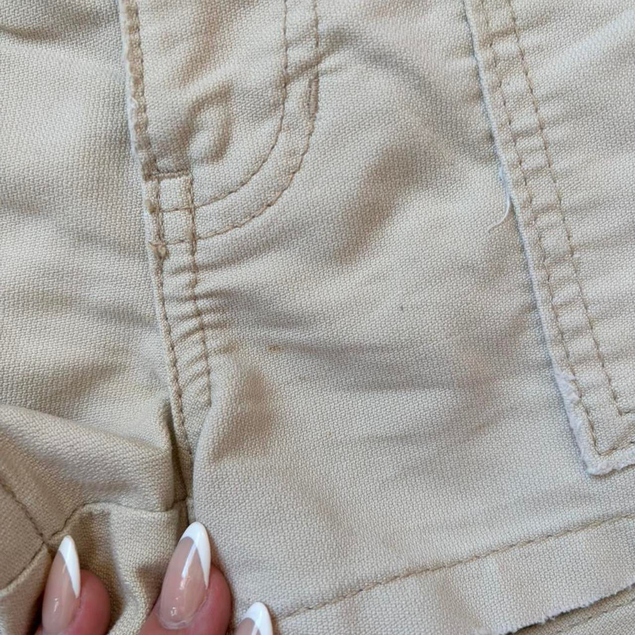 Vintage Abercrombie & fitch low rise mini shorts