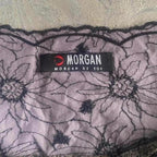 VINTAGE Morgan de toi purple floral cami top