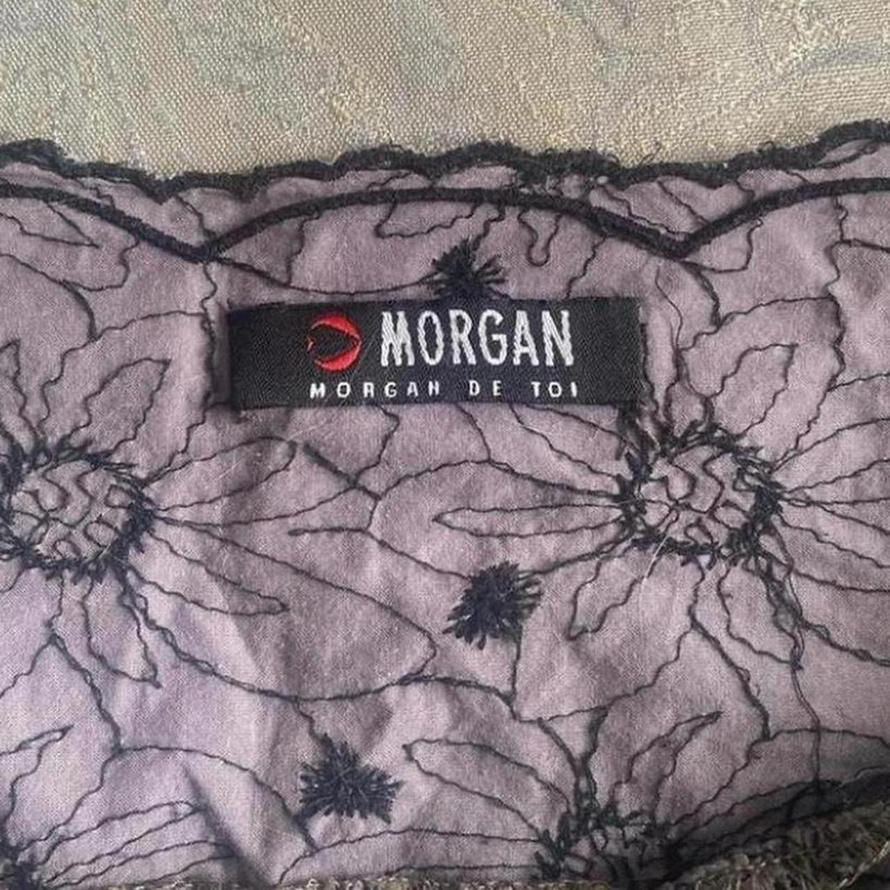 VINTAGE Morgan de toi purple floral cami top