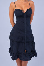 Vintage black maxi dress