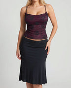 Vintage purple cami top