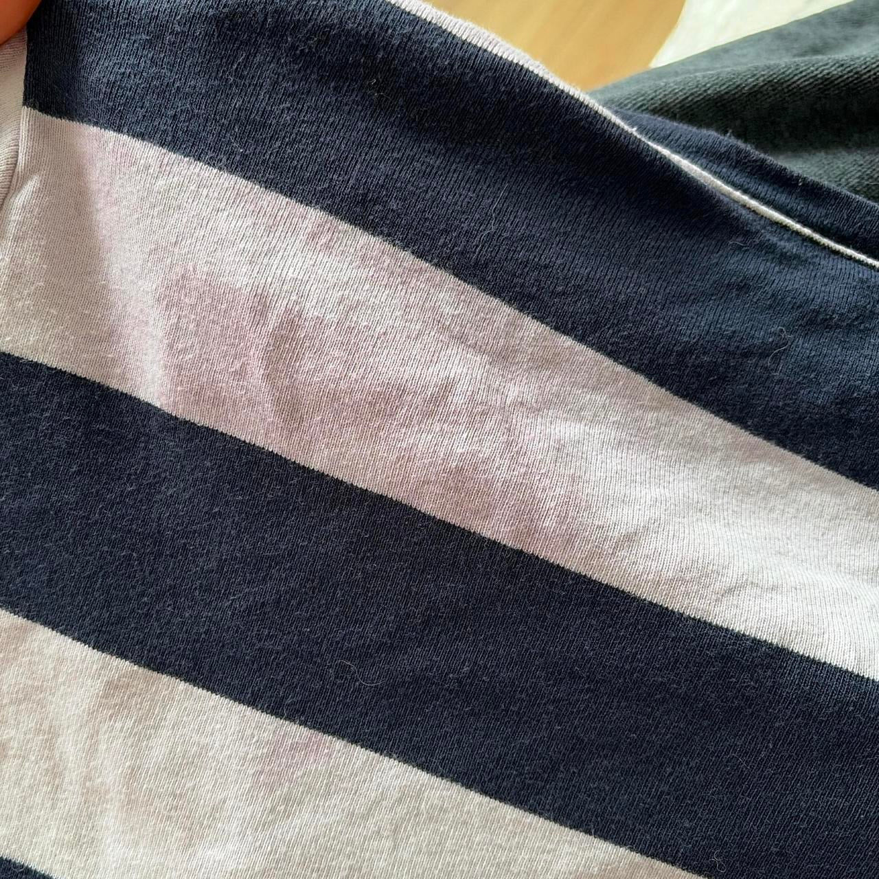 VINTAGE Tommy Hilfiger navy striped t shirt