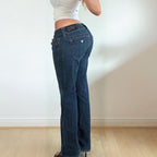 GUESS navy blue jeans