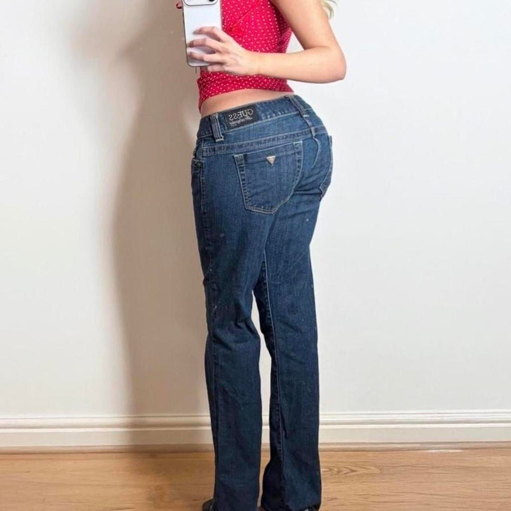 GUESS navy blue jeans