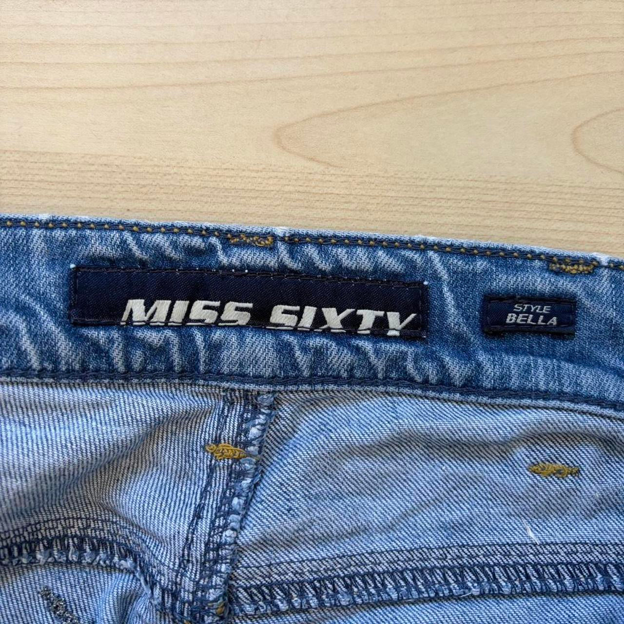 VINTAGE MISS SIXTY Light blue flared jeans