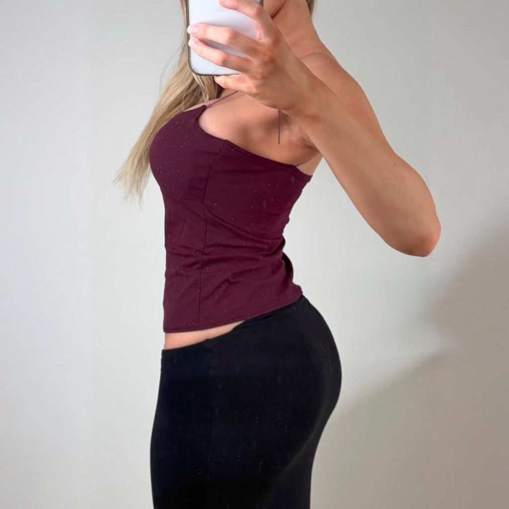 Purple cami top