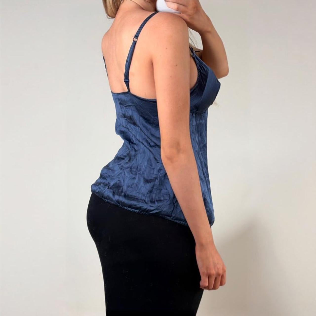 Blue cami top