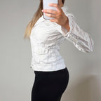 White denim jacket
